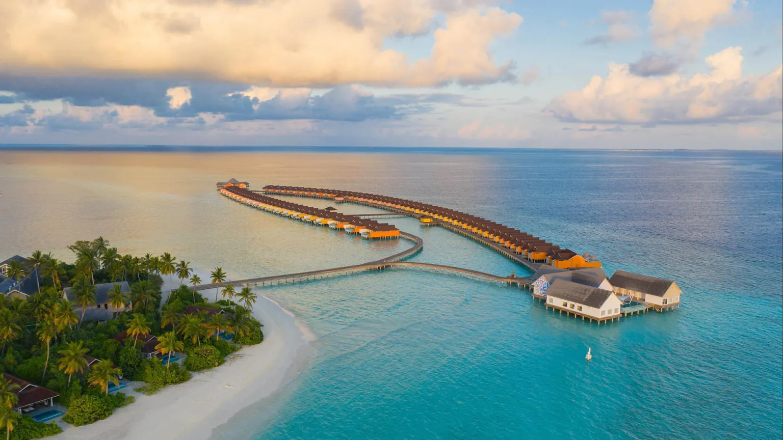 Water Villas Aerial